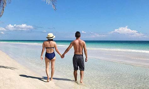 Happy People on the Beach